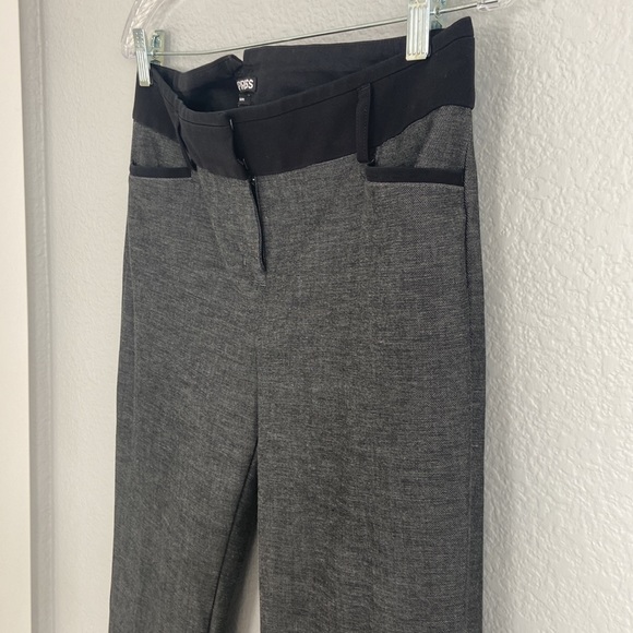 Express Columnist Barely Boot Gray Pants - Picture 6 of 11